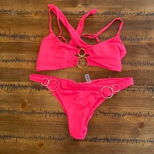 Beach Bunny Bikini, Top is DD, Bottoms XL